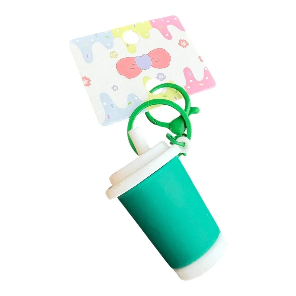Starbucks Key Chain Women's Green White 3.75